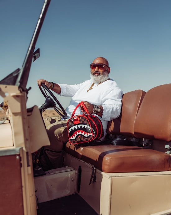 Sprayground ALL OR NOTHING SHARKS IN PARIS MINI DUFFLE