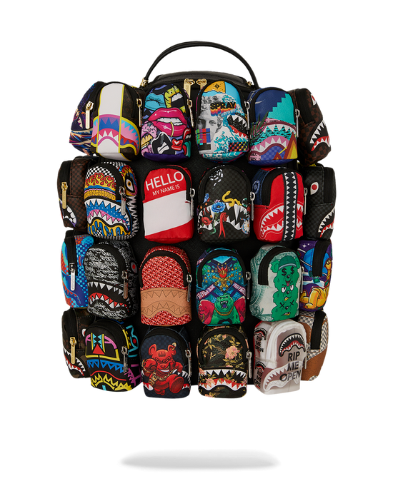 sprayground ALL THE BAGS IN THE WORLD - 15 YEAR ANNIVERSARY SUPER RARE DROP