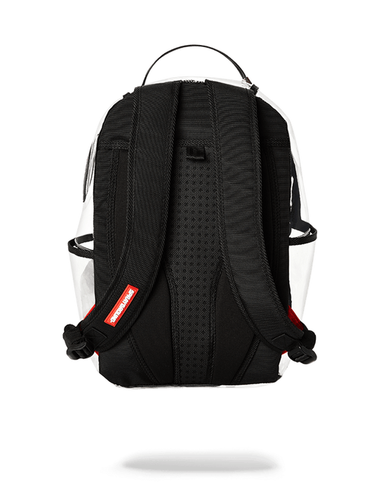 Sprayground ANGLED 20/20 VISION SHARK CLEAR BACKPACK