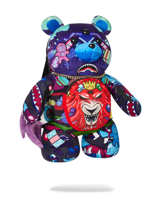 Sprayground ASTRO TWILIGHT MONEYBEAR TEDDYBEAR BACKPACK