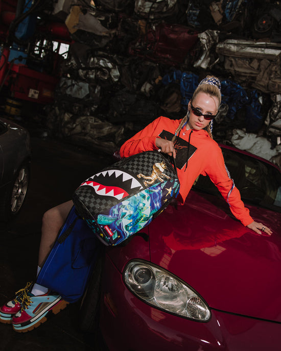 Sprayground ASTROMANE WELCOME TO MY WORLD BACKPACK (DLXV)