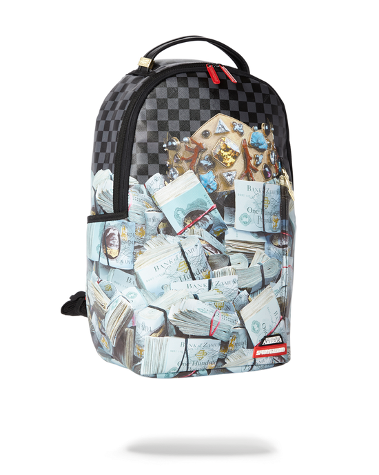 Sprayground BANK STACKS OF ZAMUNDA COMING 2 AMERICA BACKPACK