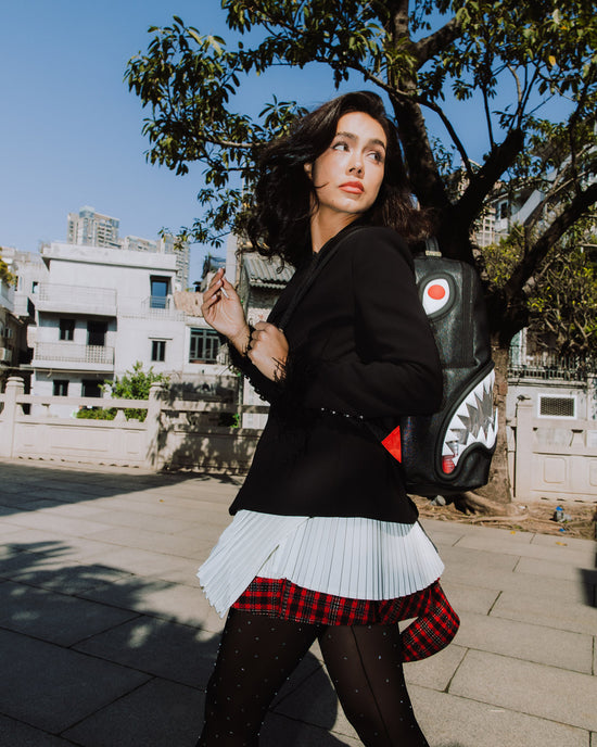 Sprayground BIG BITE LUCID CLEAR SHARK BITE BACKPACK