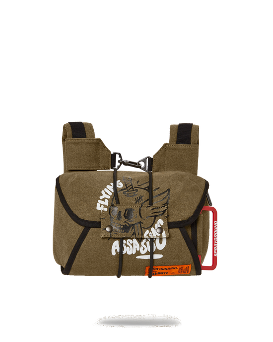 sprayground CALL OF DUTY FLYING ASSASSINS PARACHUTE CHESTPACK