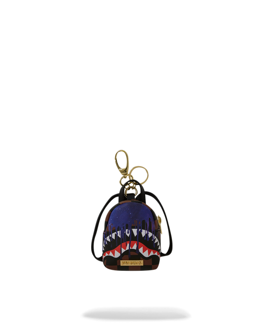 sprayground CHAMPION OF THE GALAXY BACKPACK KEYCHAIN