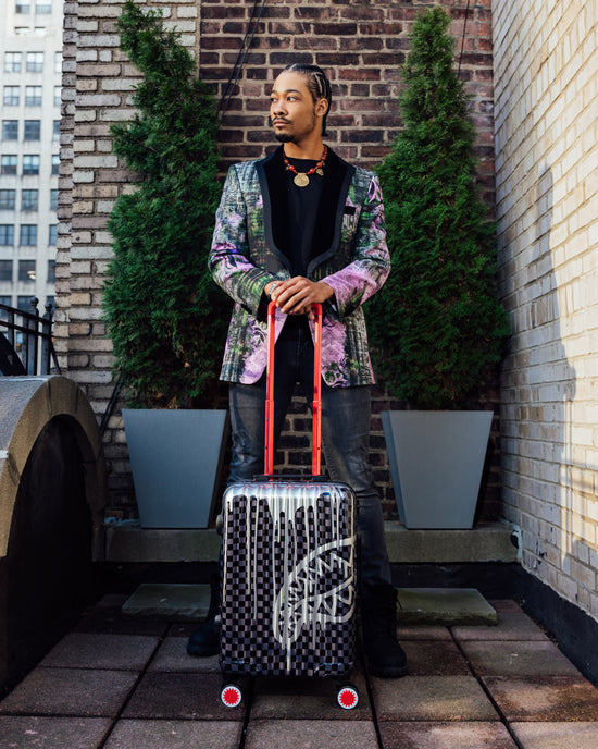 Sprayground CHATEAU GHOST SHARKNAUTICS HARDSHELL CARRY-ON LUGGAGE