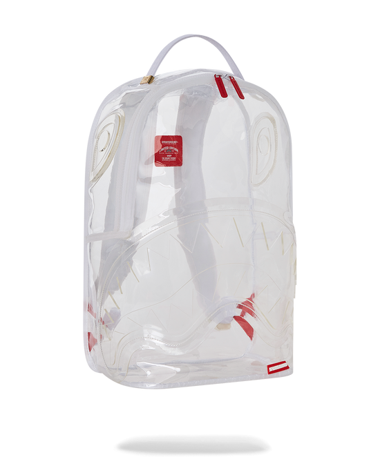 Sprayground CLEAR AS DAY - 100% ALL CLEAR DLX BACKPACK
