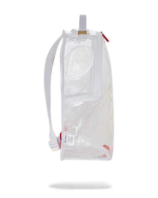 Sprayground CLEAR AS DAY - 100% ALL CLEAR DLX BACKPACK