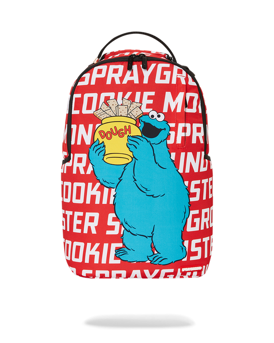sprayground COOKIE MONSTER BIG DOUGH DLXSR BACKPACK