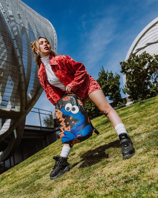 Sprayground COOKIE MONSTER COOKIE SHARKBITE BACKPACK (DLXV)
