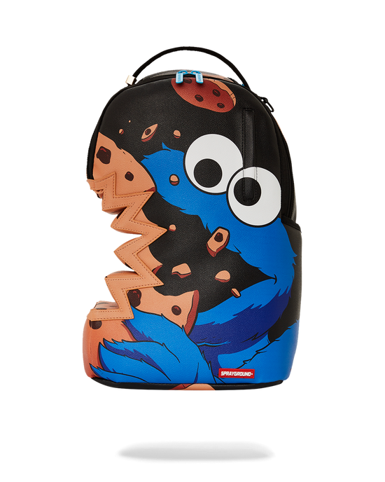 sprayground COOKIE MONSTER COOKIE SHARKBITE BACKPACK (DLXV)