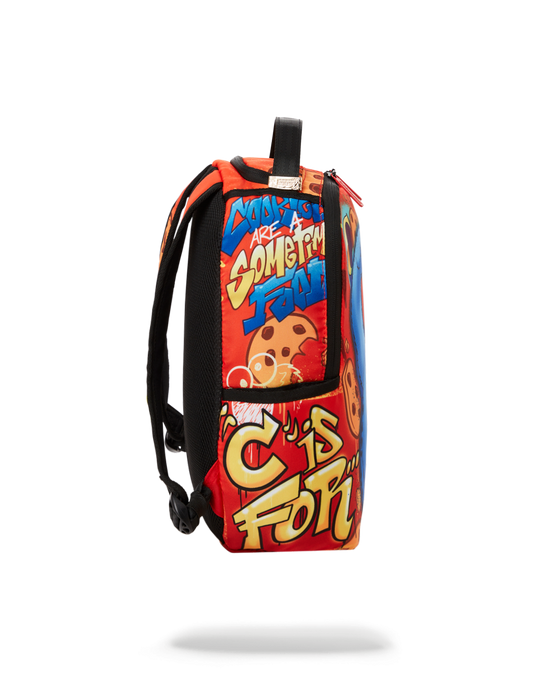 Sprayground COOKIE MONSTER ON THE RUN MINI BACKPACK
