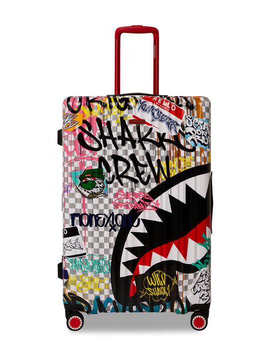 Sprayground CREATE ANOTHER DAY SHARKNAUTICS HARDSHELL FULL-SIZE LUGGAGE