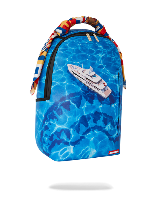 Sprayground DEEPSEA ESCAPE BACKPACK W/REMOVABLE SCARF