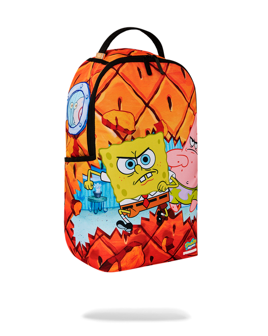 Sprayground DON'T MESS WITH THE SPONGEBOB DLXSR BACKPACK