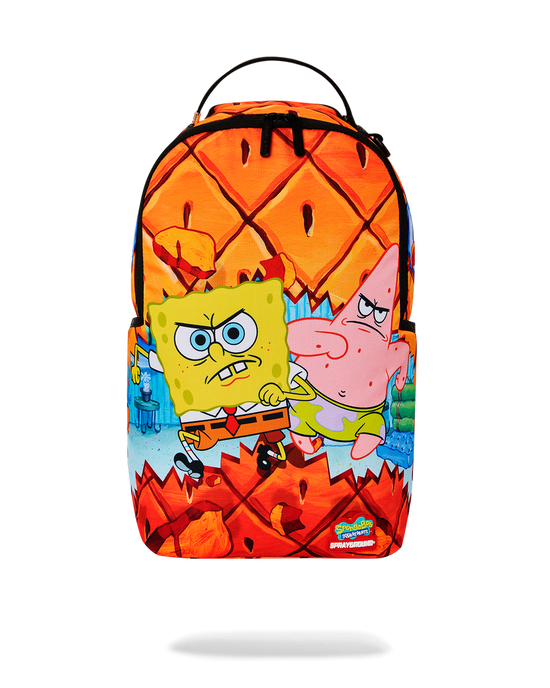 sprayground DON'T MESS WITH THE SPONGEBOB DLXSR BACKPACK