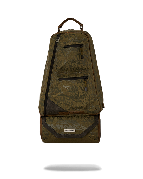 sprayground DUNE FREMKIT BACKPACK + CROSSBODY (DESERT SAND)