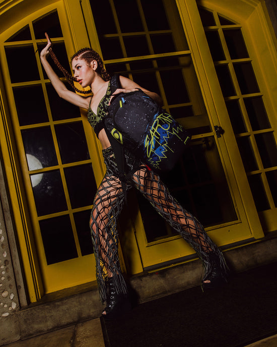 Sprayground EARTH DAY EVERY DAY GLOW SHARK BACKPACK