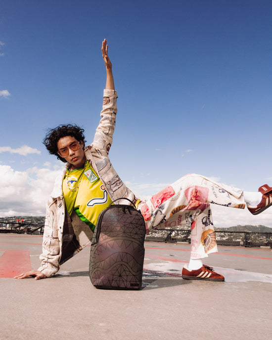 Sprayground ELECTROLUMINESCENT SHARK DLXSV BACKPACK