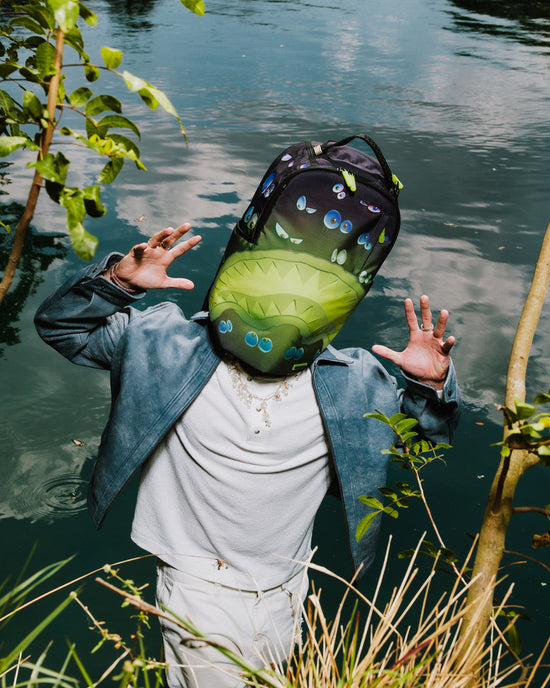 Sprayground EYES ALL A GLOW (GLOW IN THE DARK) DLXR BACKPACK
