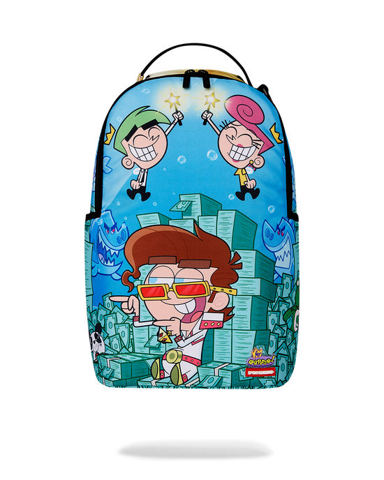 sprayground FAIRLY ODD PARENTS: CASH THRONE: TIMMY TAKEOVER DLX BACKPACK