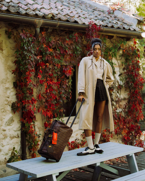 Sprayground FROM PARIS WITH LOVE - EXPRESS DUFFLE (WITH WHEELS)