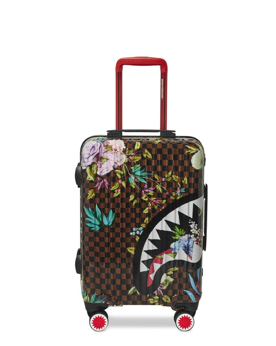 sprayground GARDEN OF SHARKS SHARKNAUTICS HARDSHELL CARRY-ON LUGGAGE