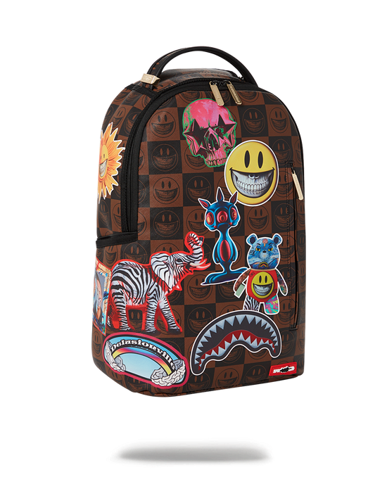 Sprayground GLOBAL MOGUL POPAGANDA RON ENGLISH EDITION BACKPACK