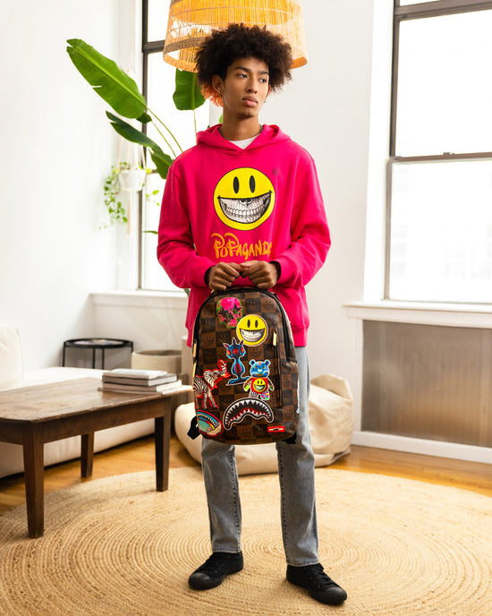 Sprayground GLOBAL MOGUL POPAGANDA RON ENGLISH EDITION BACKPACK