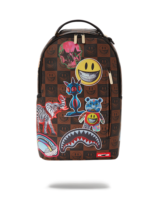 sprayground GLOBAL MOGUL POPAGANDA RON ENGLISH EDITION BACKPACK