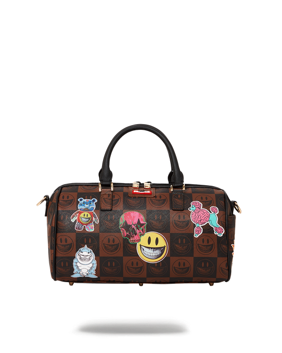 sprayground GLOBAL MOGUL POPAGANDA RON ENGLISH EDITION MINI DUFFLE