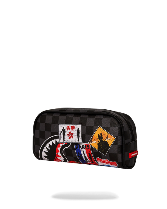 Sprayground GLOBAL MOGUL UNLIMITED MILES PENCIL POUCH