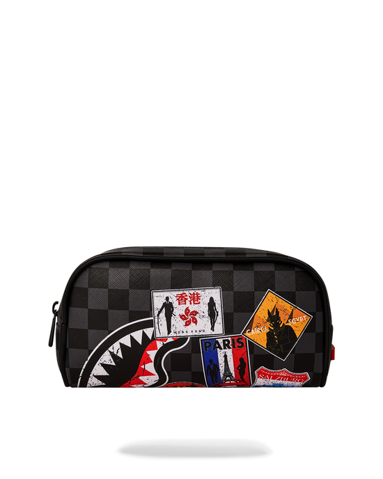 sprayground GLOBAL MOGUL UNLIMITED MILES PENCIL POUCH