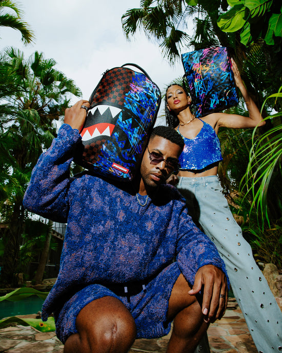 Sprayground GLOW IN THE DARK CITY OF LIGHT BACKPACK