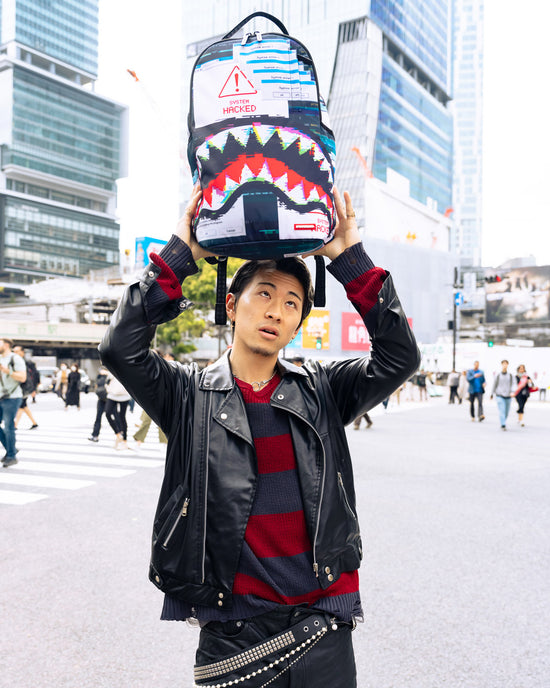 Sprayground HACKED & STACKED BUT I STILL GOT YOUR BACK DLXR BACKPACK