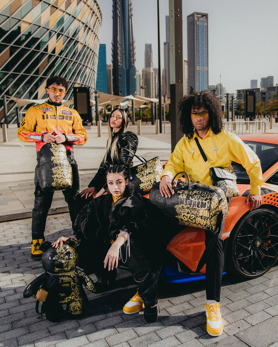 Sprayground HALF GRAFF GLIDE MONEYBEAR TEDDYBEAR BACKPACK