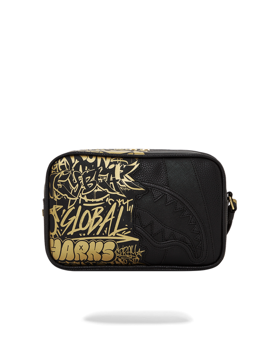 Sprayground HALF GRAFF GLIDE TOILETRY BRICKSIDE BAG