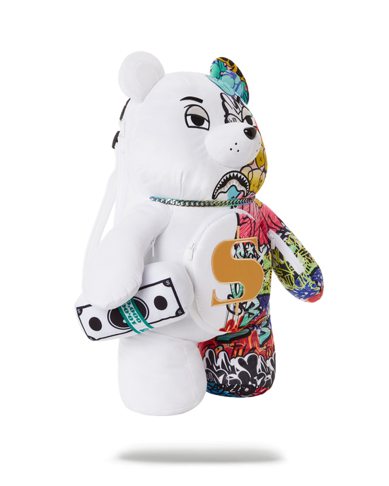 Sprayground HALF GRAFF MONEYBEAR TEDDYBEAR BACKPACK