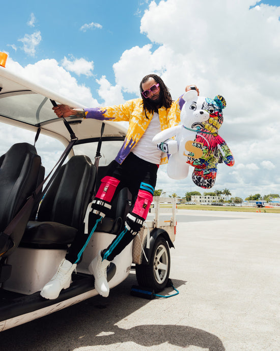 Sprayground HALF GRAFF MONEYBEAR TEDDYBEAR BACKPACK