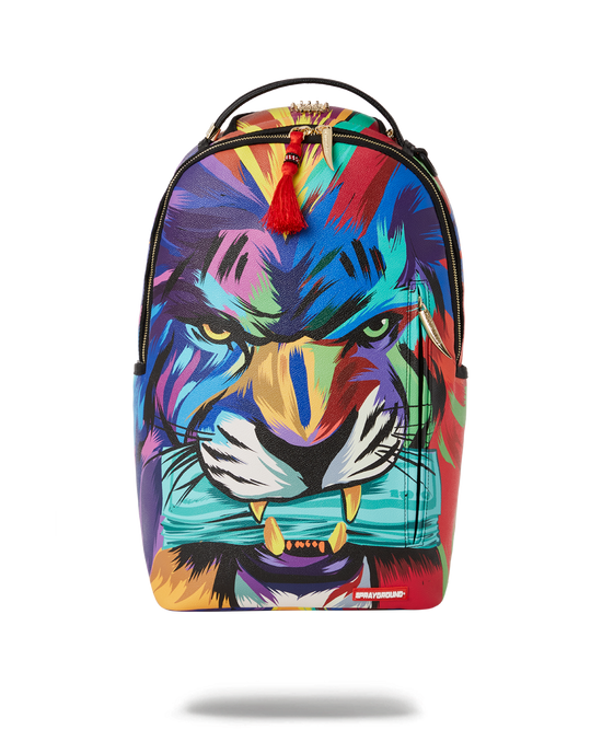 sprayground HEAR MY ROAR A.i.6 SANDFLOWER COLLAB BACKPACK (DLXV)