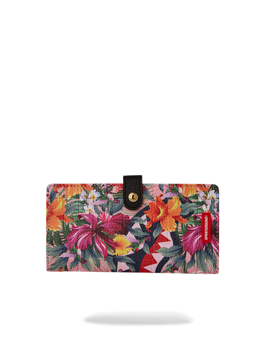 sprayground HUMMINGBIRD SHARK PRECISION LONG SINGLE-FOLD WALLET