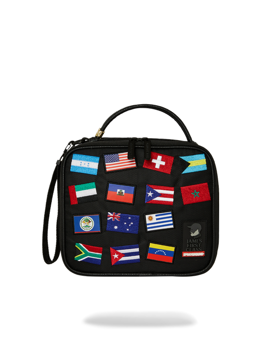 sprayground JAMES FIRST CLASS GLOBAL FLAGS SNACKPACK