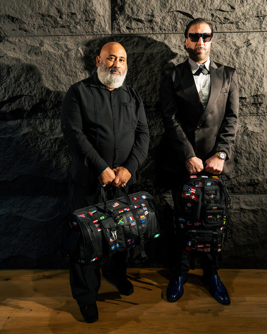 Sprayground JAMES FIRST CLASS GLOBAL FLAGS SPECIAL OPS CARGO BACKPACK