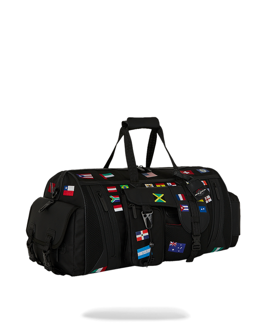 Sprayground JAMES FIRST CLASS GLOBAL FLAGS SPECIAL OPS DUFFLE