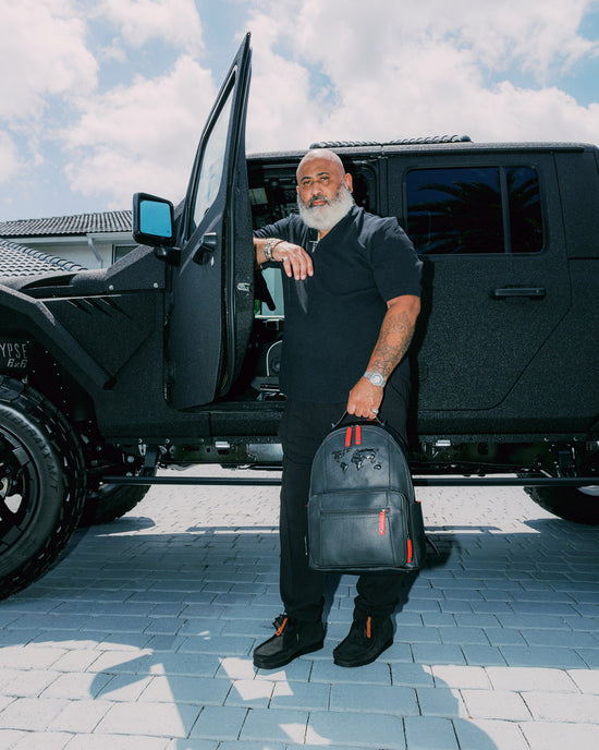 Sprayground JAMES FIRST CLASS GLOBAL TAKEOFF CARGO BACKPACK