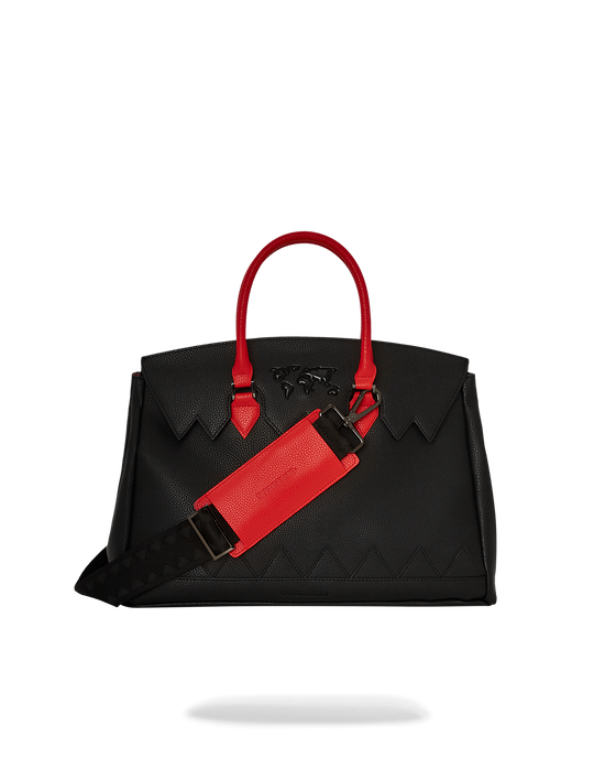 sprayground JAMES FIRST CLASS GLOBAL TAKEOFF SPIRKIN HANDBAG