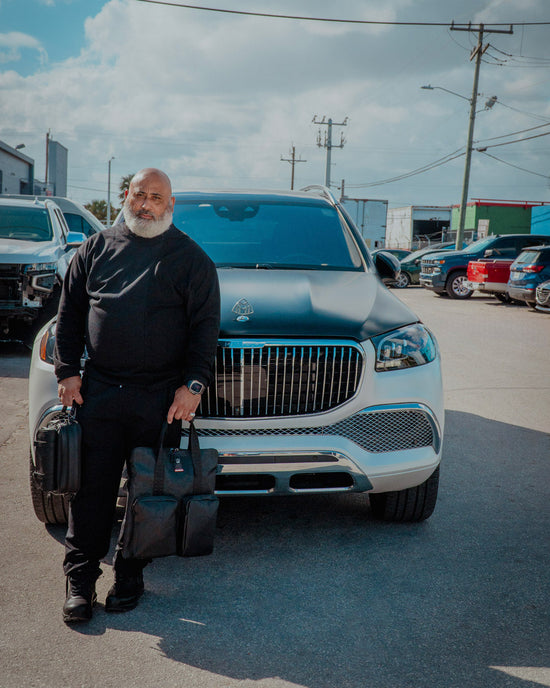 Sprayground JAMES FIRST CLASS TYCOON TRAVELER CROSSOVER MESSENGER BAG