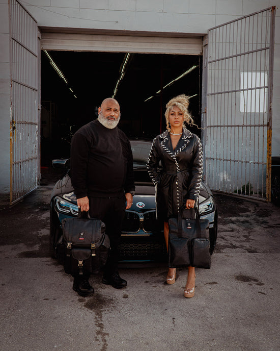 Sprayground JAMES FIRST CLASS TYCOON TRAVELER CROSSOVER MESSENGER BAG