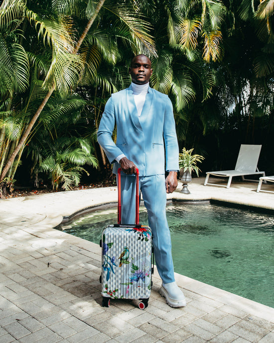 Sprayground JARDIN DU PALAIS SHARKNAUTICS HARDSHELL CARRY-ON LUGGAGE