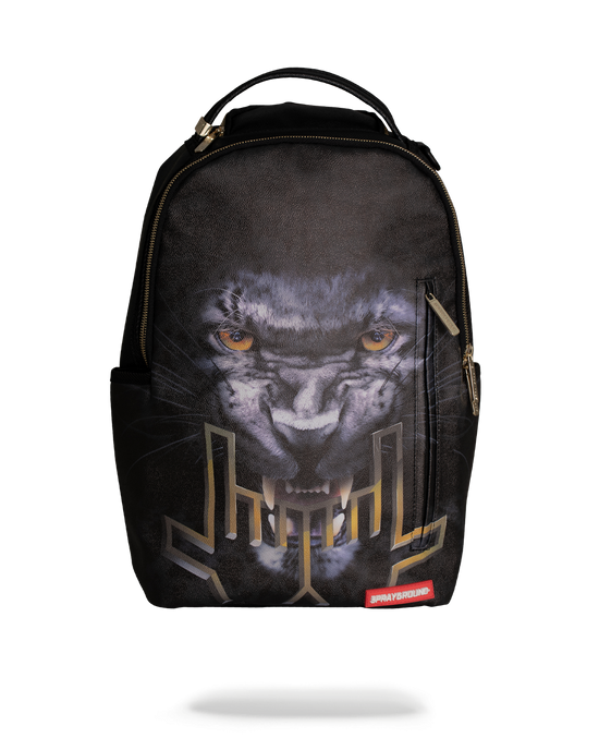 sprayground JESSE LINGARD JUNGLE BLACK PANTHER BACKPACK